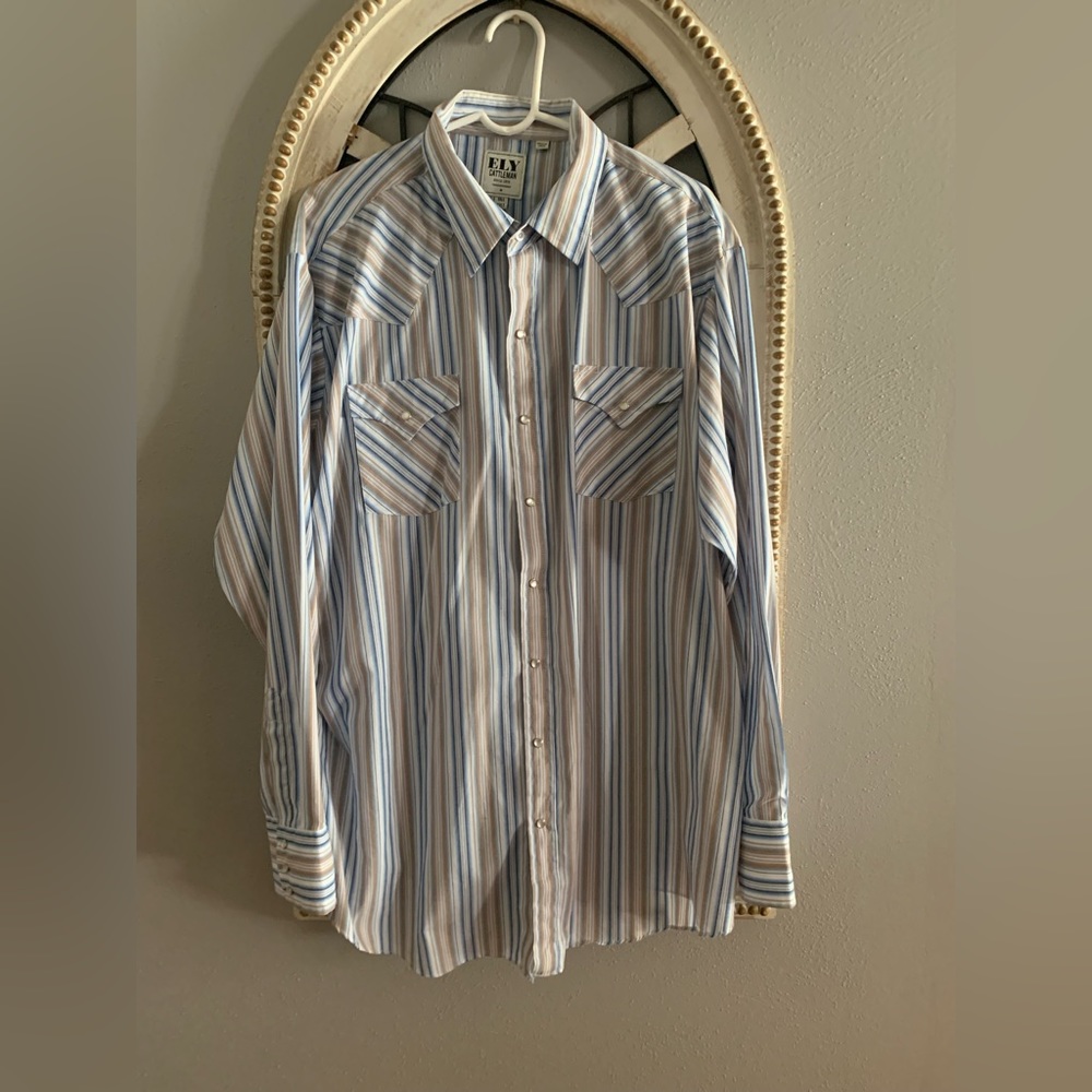 Vintage XXLT Ely Cattlemen western shirt